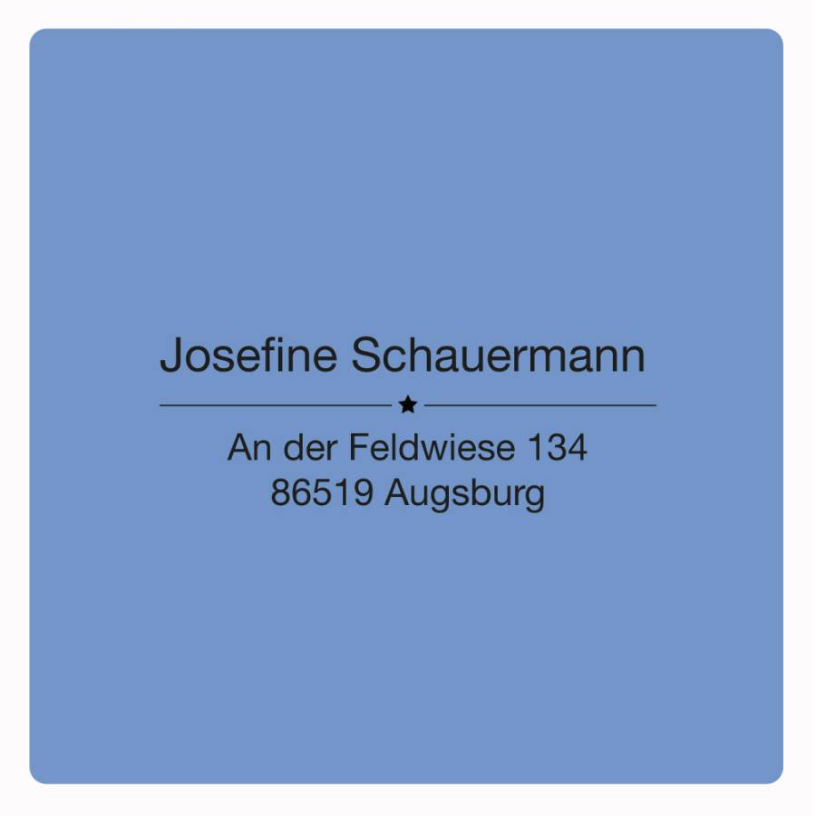 Motivstempel Sternchen Abdruck Motivstempel Sternchen Abdruck